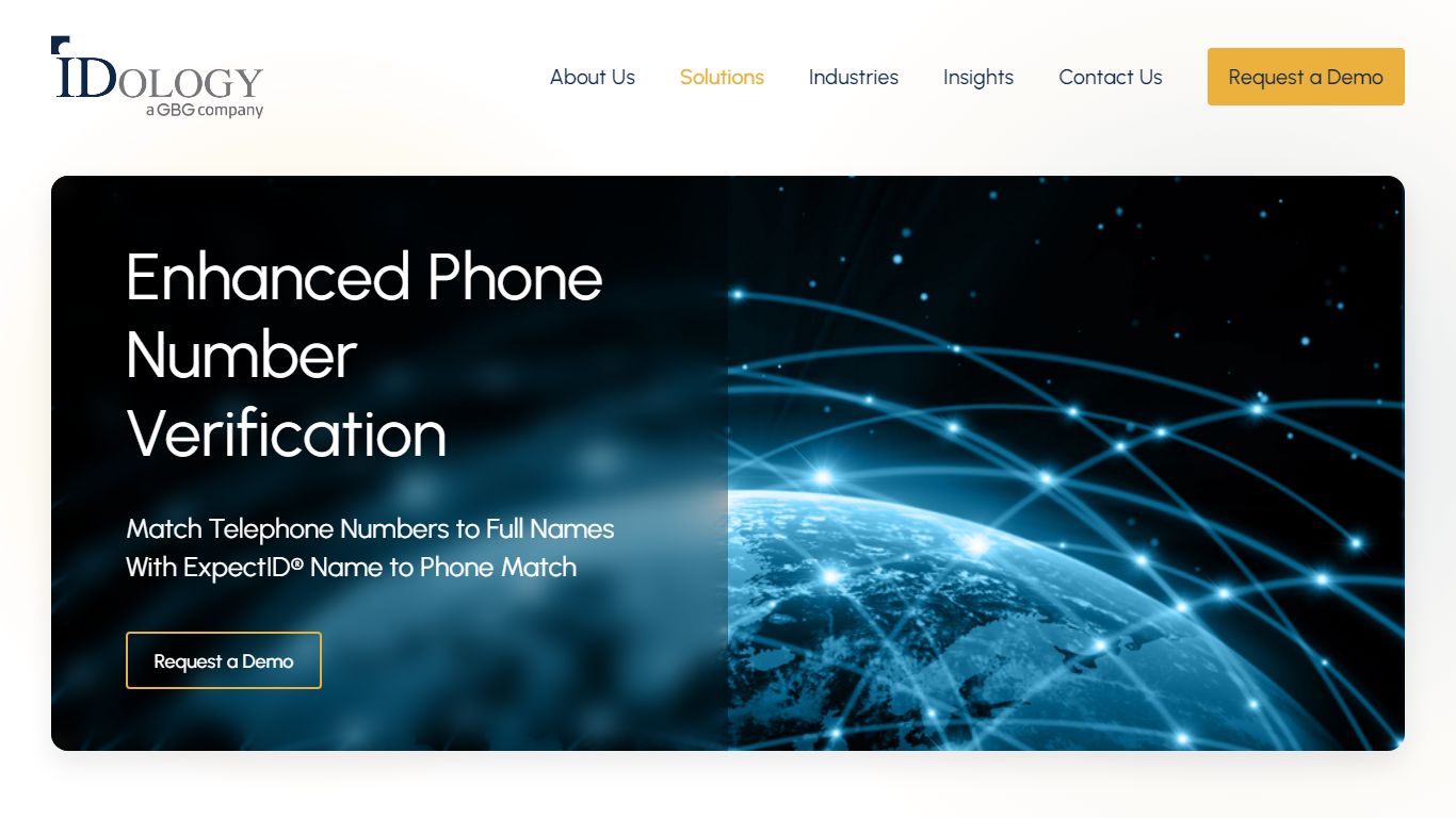 Phone Number Verification — Match Numbers to Names | IDology